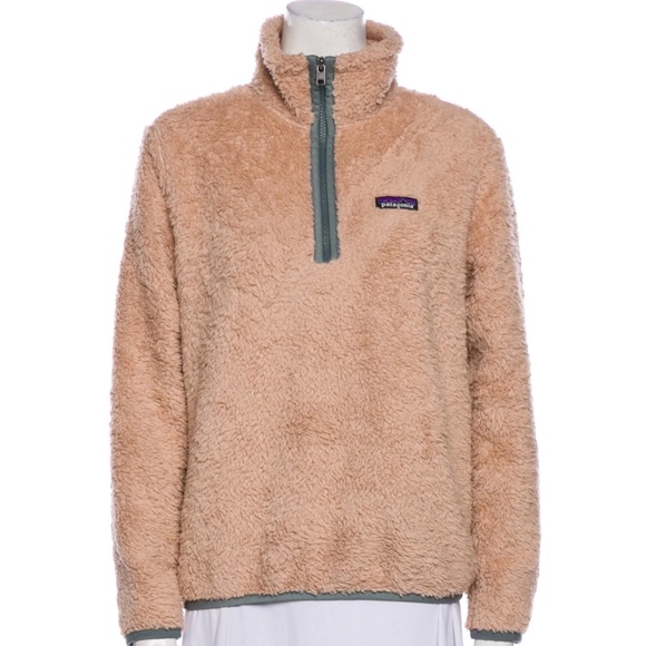 Women's Los Gatos Quarter Zip Patagonia Size Large Mauve Brown Pink Color - Picture 2 of 10